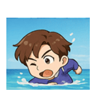 海の男性アイドル@SFW（個別スタンプ：28）