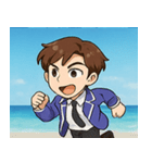 海の男性アイドル@SFW（個別スタンプ：29）