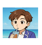 海の男性アイドル@SFW（個別スタンプ：31）