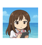 海の女性アイドル@SFW（個別スタンプ：4）