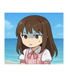 海の女性アイドル@SFW（個別スタンプ：6）