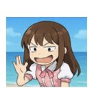 海の女性アイドル@SFW（個別スタンプ：10）