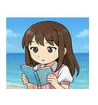 海の女性アイドル@SFW（個別スタンプ：14）