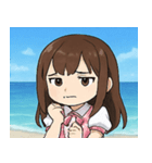 海の女性アイドル@SFW（個別スタンプ：18）