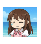 海の女性アイドル@SFW（個別スタンプ：19）