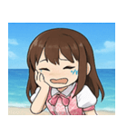 海の女性アイドル@SFW（個別スタンプ：21）