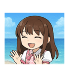 海の女性アイドル@SFW（個別スタンプ：22）