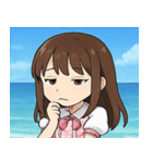 海の女性アイドル@SFW（個別スタンプ：23）