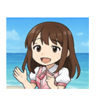 海の女性アイドル@SFW（個別スタンプ：25）