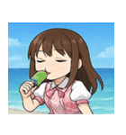 海の女性アイドル@SFW（個別スタンプ：30）