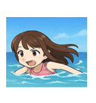 海の女性アイドル@SFW（個別スタンプ：32）