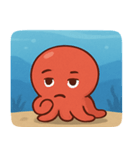 海のタコ@SFW（個別スタンプ：4）