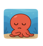海のタコ@SFW（個別スタンプ：7）