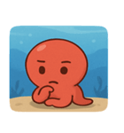 海のタコ@SFW（個別スタンプ：8）