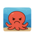 海のタコ@SFW（個別スタンプ：18）