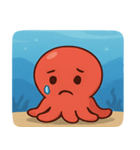 海のタコ@SFW（個別スタンプ：19）