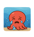 海のタコ@SFW（個別スタンプ：21）