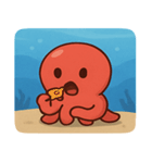 海のタコ@SFW（個別スタンプ：30）