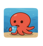 海のタコ@SFW（個別スタンプ：31）