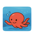 海のタコ@SFW（個別スタンプ：32）