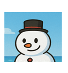 海の雪だるま@SFW（個別スタンプ：2）