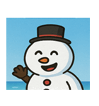 海の雪だるま@SFW（個別スタンプ：5）