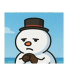 海の雪だるま@SFW（個別スタンプ：8）