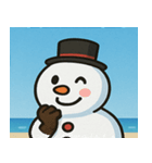 海の雪だるま@SFW（個別スタンプ：10）