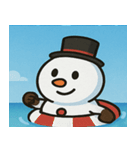海の雪だるま@SFW（個別スタンプ：13）