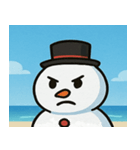 海の雪だるま@SFW（個別スタンプ：18）
