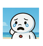 海の雪だるま@SFW（個別スタンプ：19）