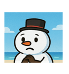 海の雪だるま@SFW（個別スタンプ：20）