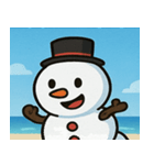 海の雪だるま@SFW（個別スタンプ：27）