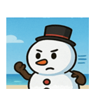 海の雪だるま@SFW（個別スタンプ：29）