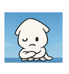 海のイカ@SFW（個別スタンプ：3）