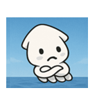 海のイカ@SFW（個別スタンプ：6）