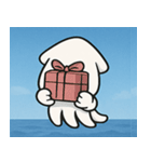 海のイカ@SFW（個別スタンプ：11）