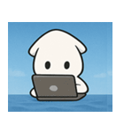 海のイカ@SFW（個別スタンプ：15）