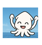海のイカ@SFW（個別スタンプ：17）