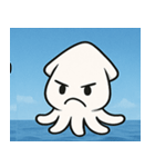 海のイカ@SFW（個別スタンプ：18）