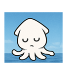 海のイカ@SFW（個別スタンプ：19）