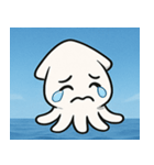 海のイカ@SFW（個別スタンプ：21）