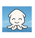 海のイカ@SFW（個別スタンプ：22）