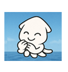 海のイカ@SFW（個別スタンプ：26）