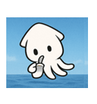 海のイカ@SFW（個別スタンプ：31）