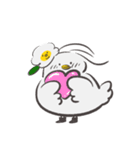 ワカちゃんとおハナちゃん（個別スタンプ：4）