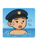 海の警察官@SFW（個別スタンプ：12）