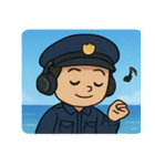 海の警察官@SFW（個別スタンプ：13）