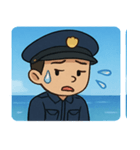 海の警察官@SFW（個別スタンプ：15）