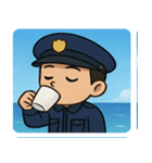 海の警察官@SFW（個別スタンプ：27）